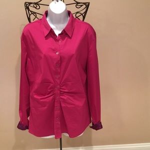 HOT PINK BLOUSE